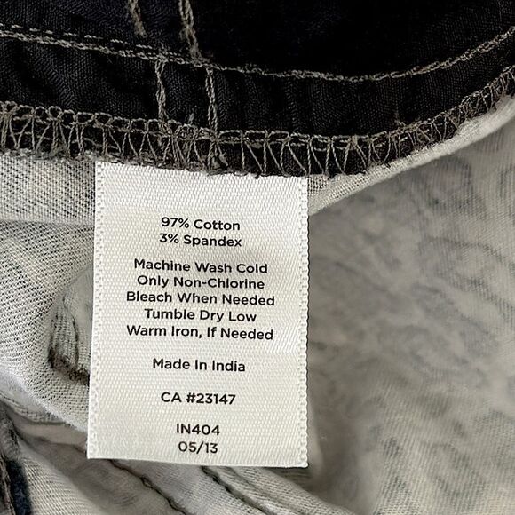 Talbots Jeans Size 4 Leopard Stretch Straight Leg Denim NWT - Picture 12 of 12